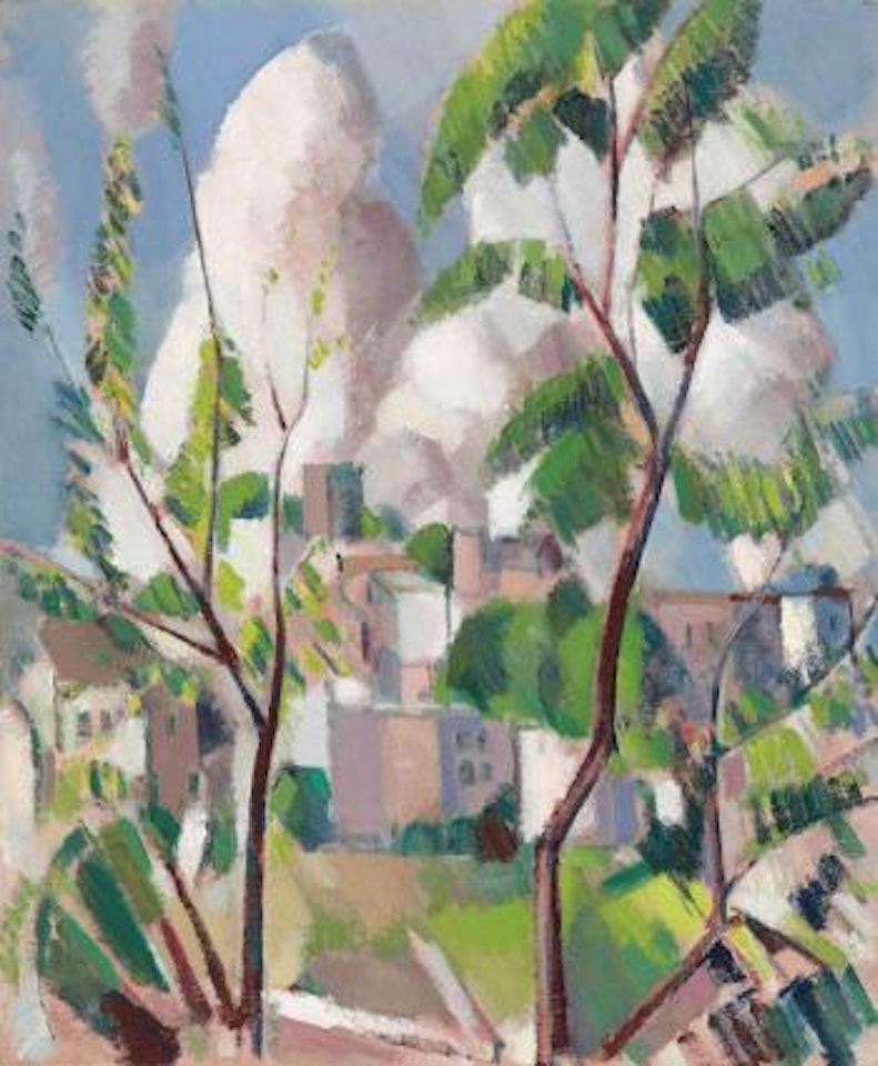 Dinard, The Town by John Duncan Fergusson