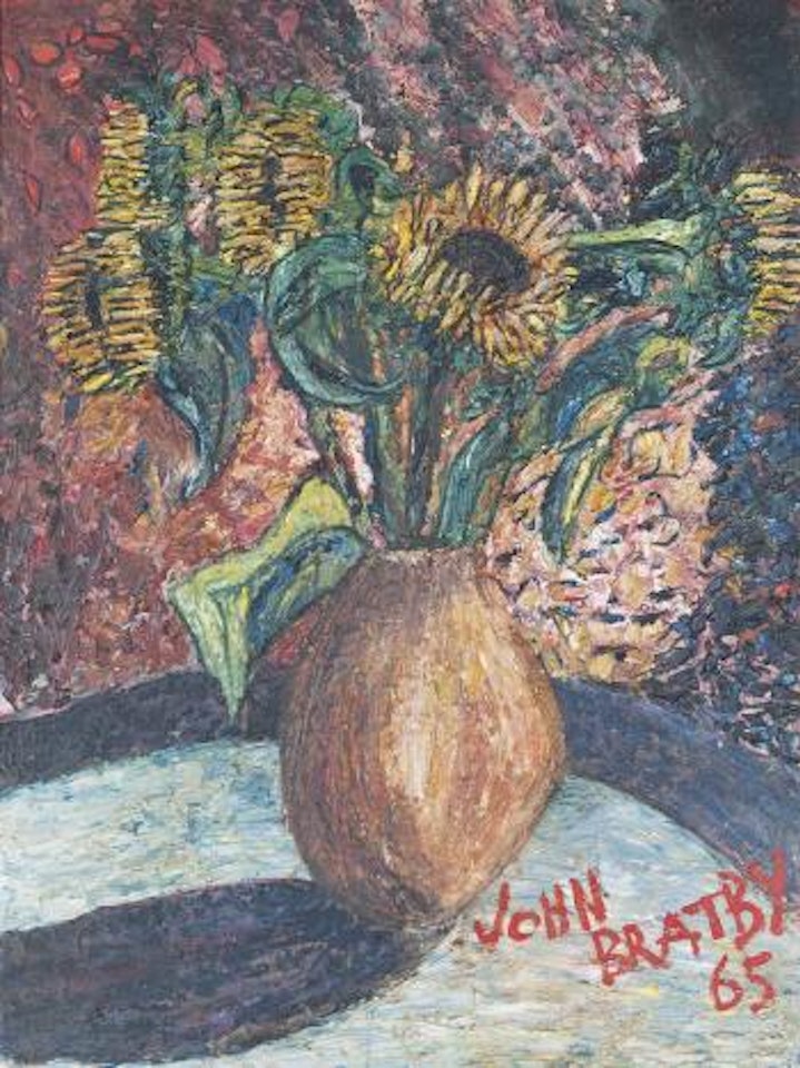 Sunflowers by John Bratby