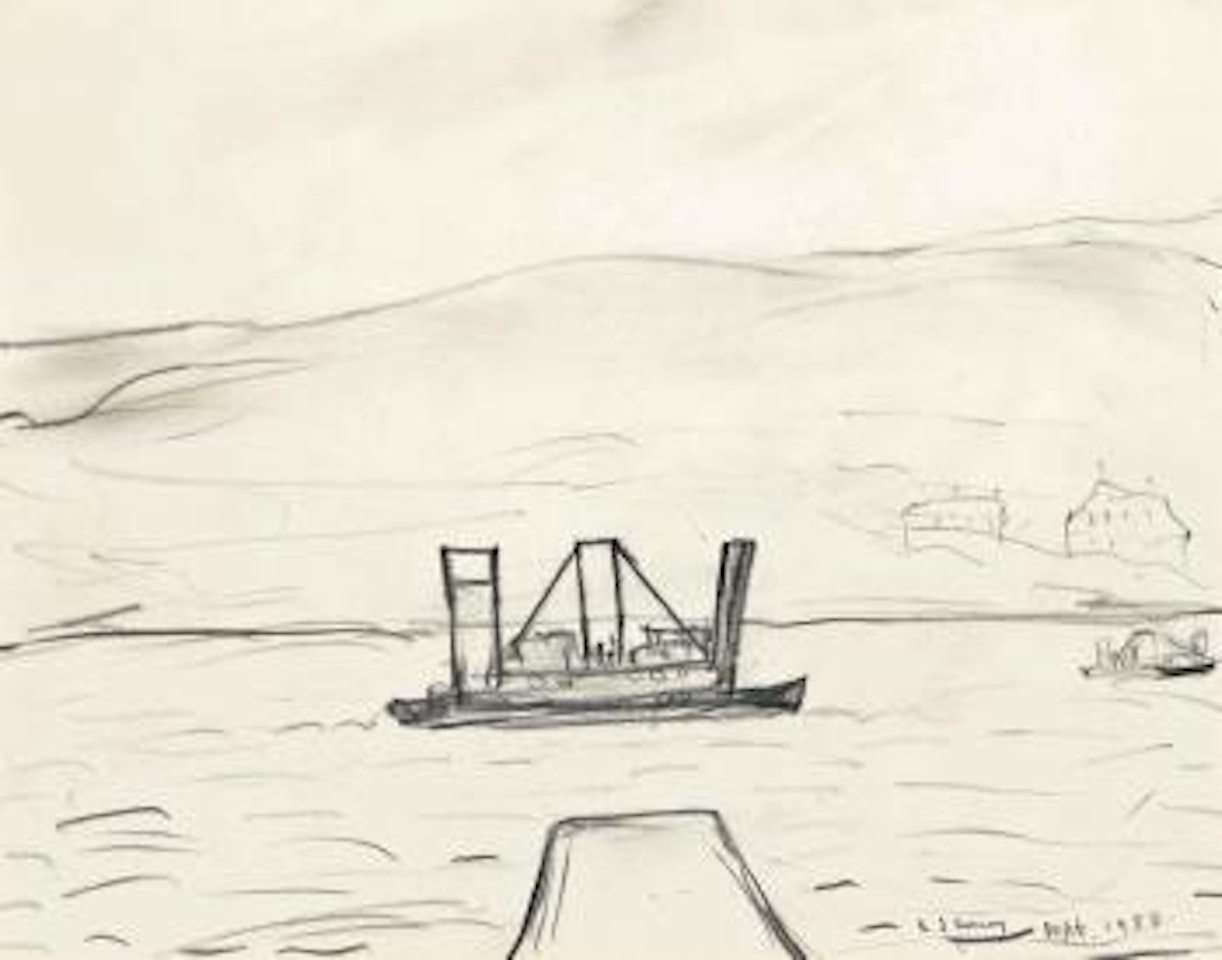The Ferry by Laurence Stephen Lowry