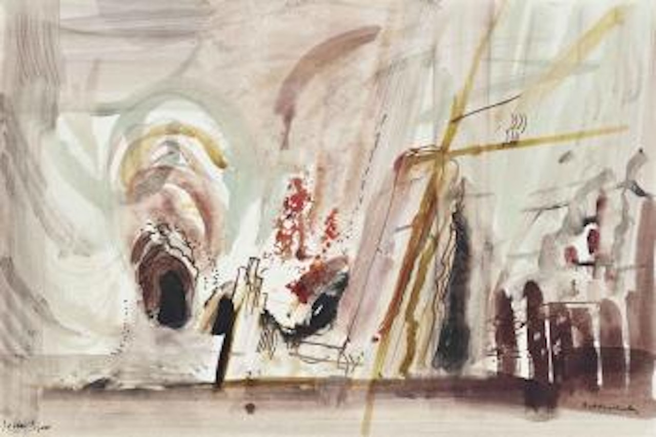 Bullslaughter Bay, Composition No. 3 by John Piper