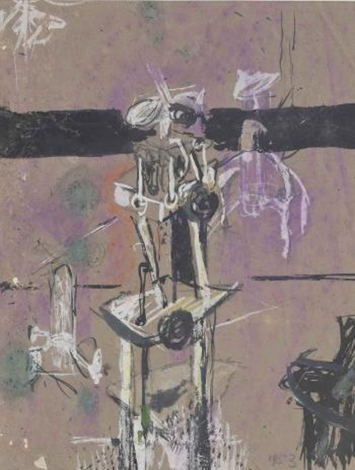 Study for a Form on a Pedestal by Graham Sutherland