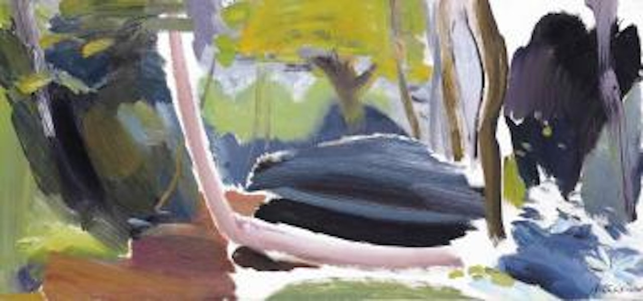 Leaning Mountain Ash by Ivon Hitchens