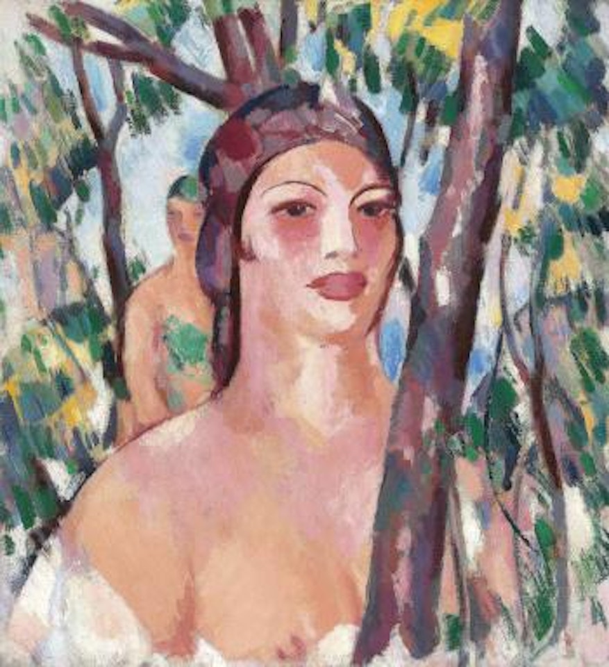 Bathers near the sea by John Duncan Fergusson