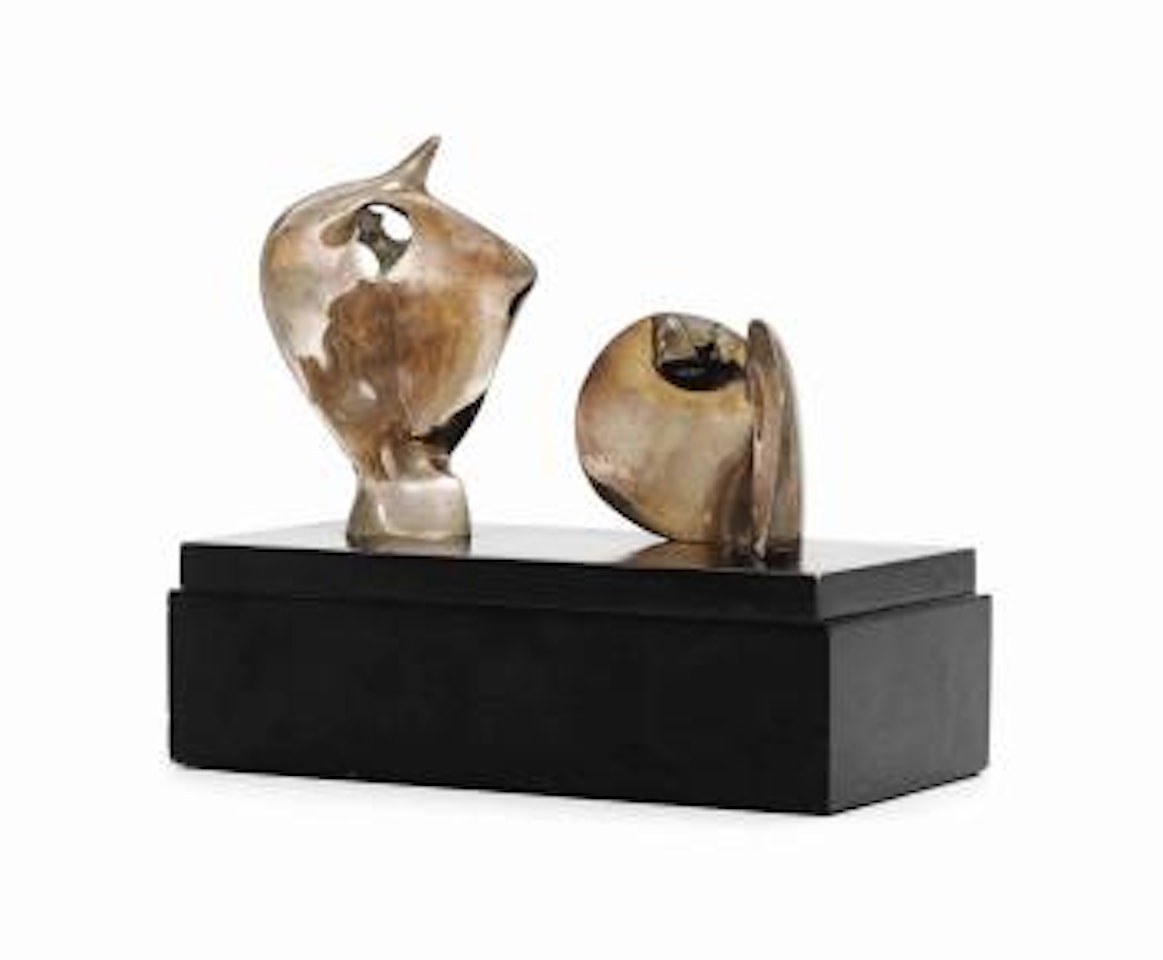 Two Piece Reclining Figure: Double Circle by Henry Moore