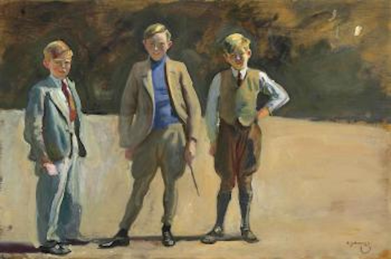 The Delaney Boys by Alfred James Munnings