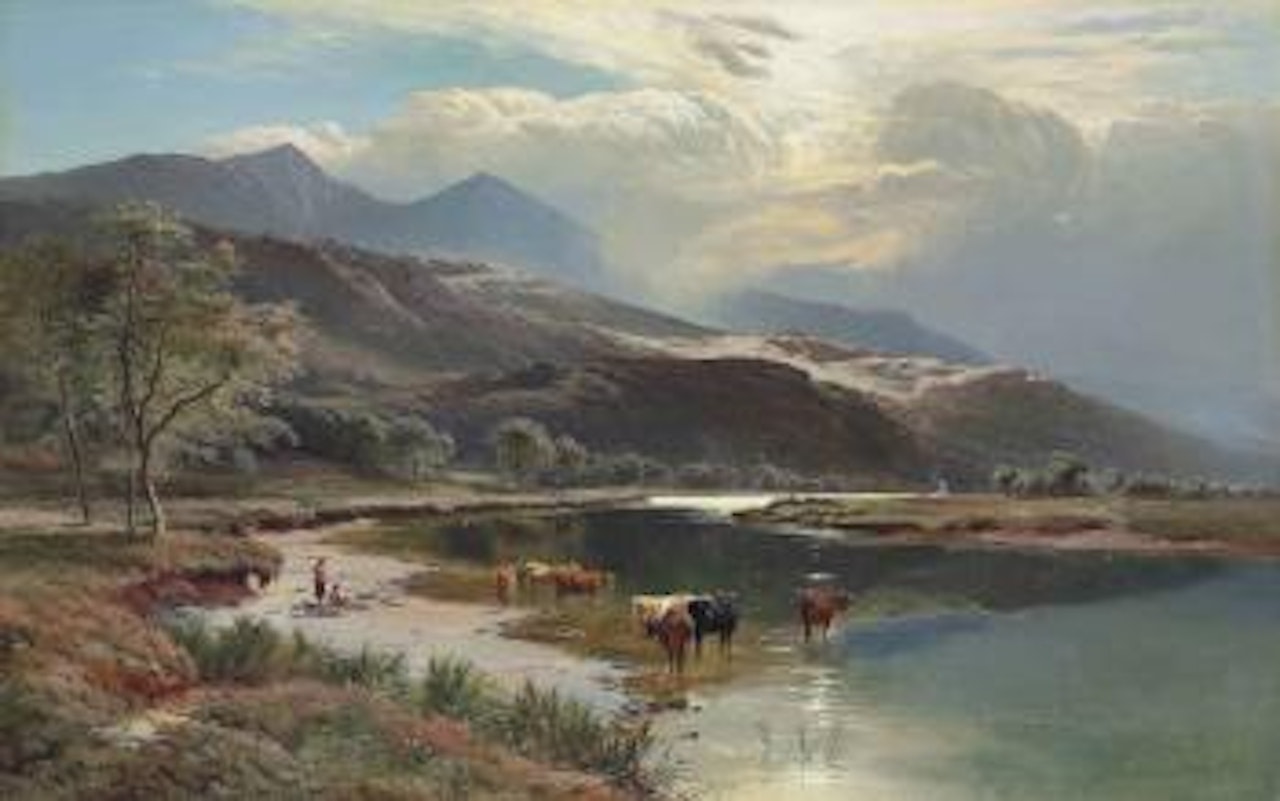 Cader Idris, North Wales by Sidney Richard Percy