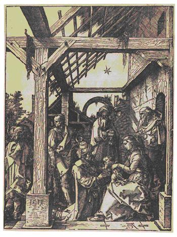 Die Anbetung der Könige by Albrecht Dürer