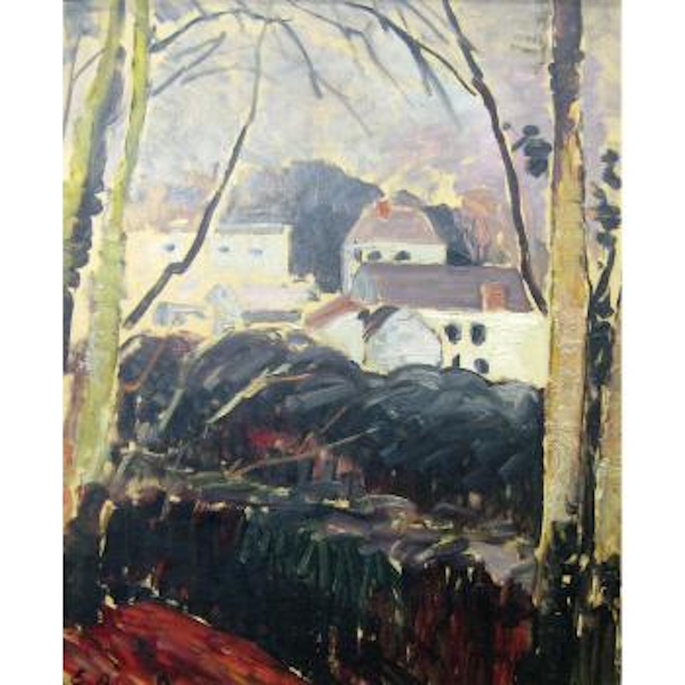 View of a Village by Emile Bernard