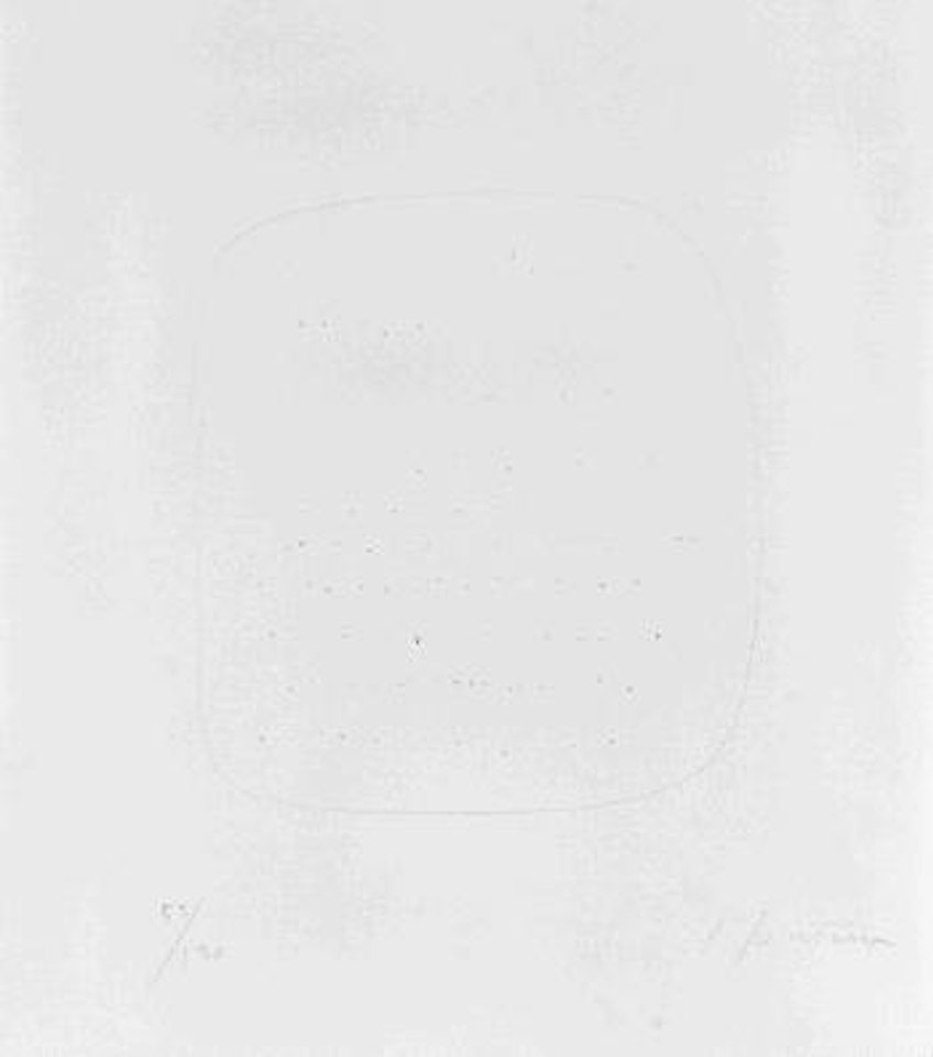 Concetto Spaziale by Lucio Fontana