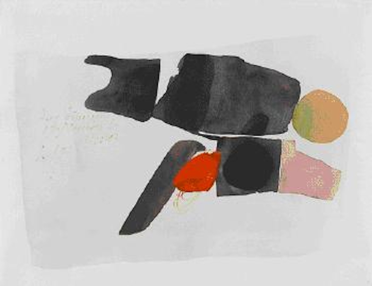 dies divergens 19. November 1964 by Julius Bissier