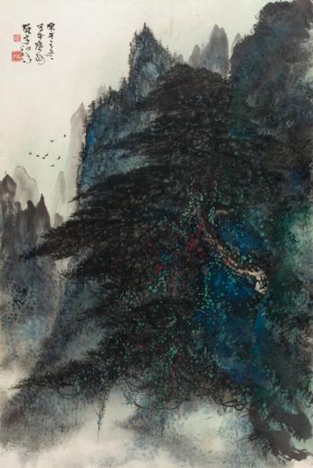 Landscape by Li Xiongcai