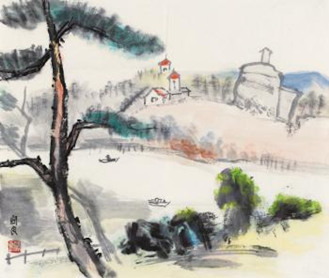 Landscape by Guan Liang