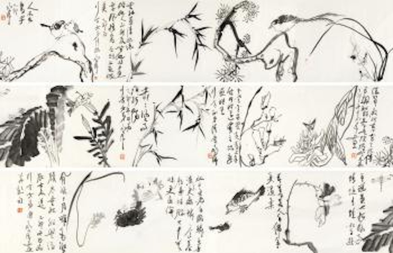 Flowers, Birds And Insects by Ding Yanyong