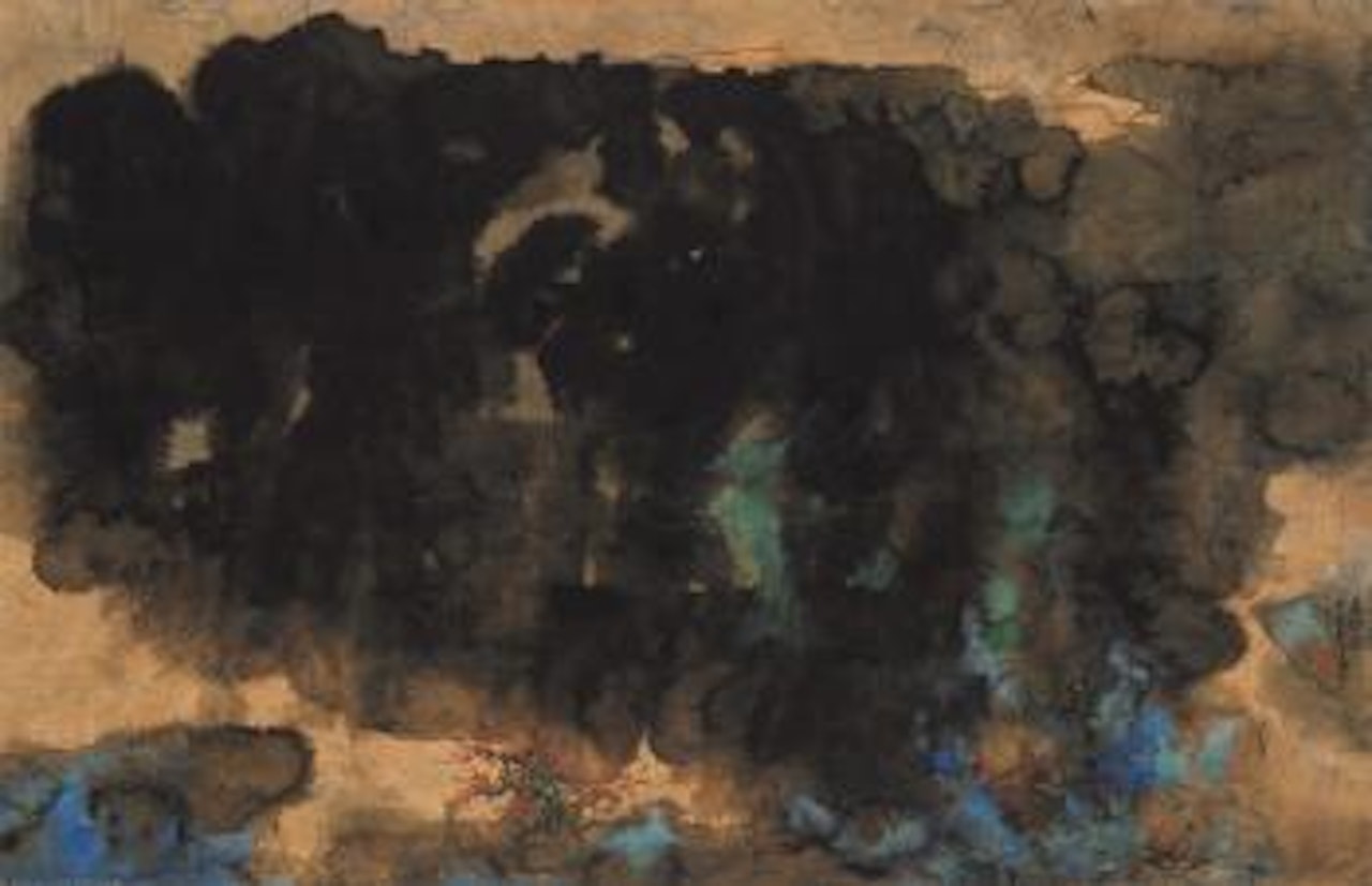 Cottages In Misty Mountains by Zhang Daqian