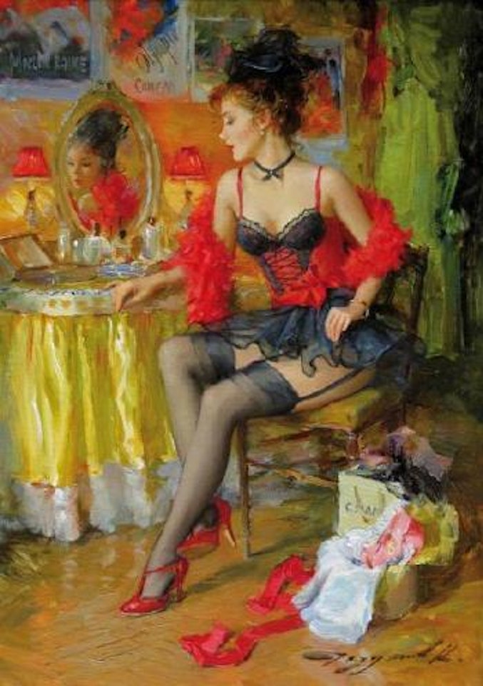Danseuse du Moulin Rouge by Constantin Razoumov