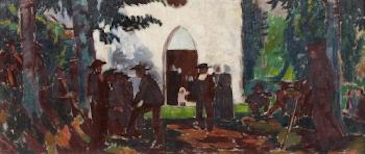 Jour de pardon by Maurice Denis