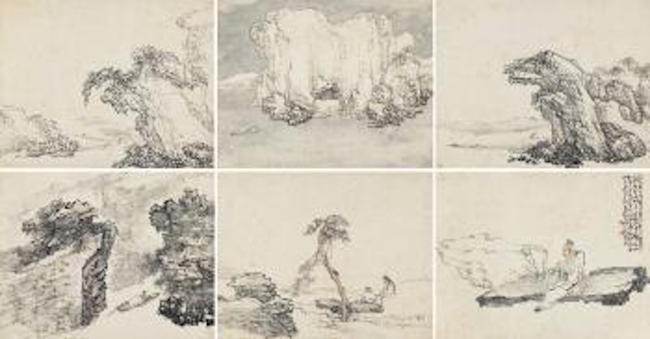 Landscapes by Huang Shen