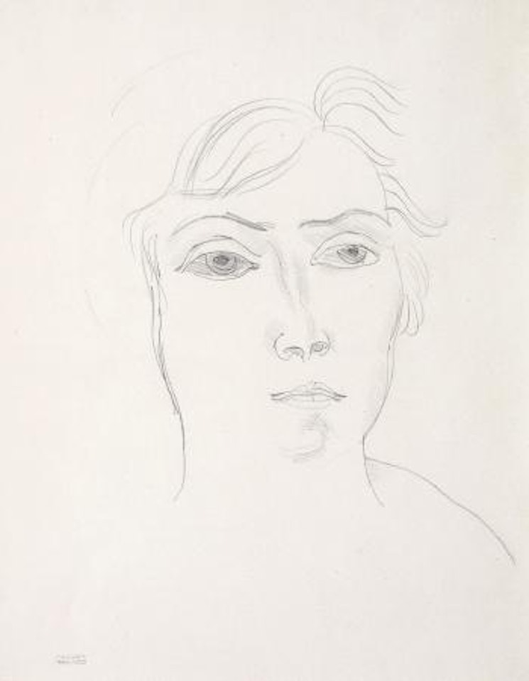 Portrait de femme by Raoul Dufy
