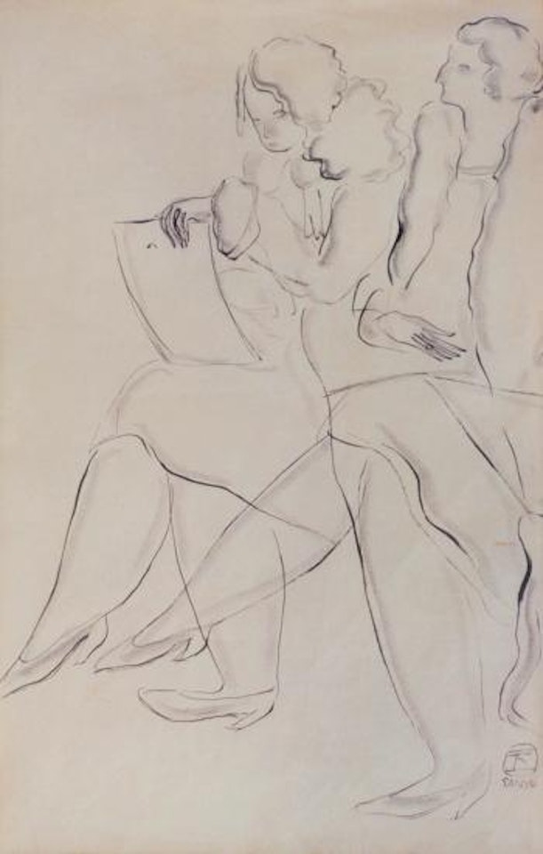 Portrait by Sanyu