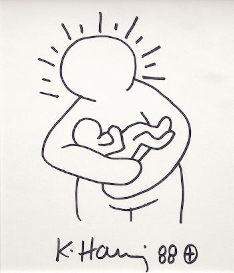 Maternité by Keith Haring