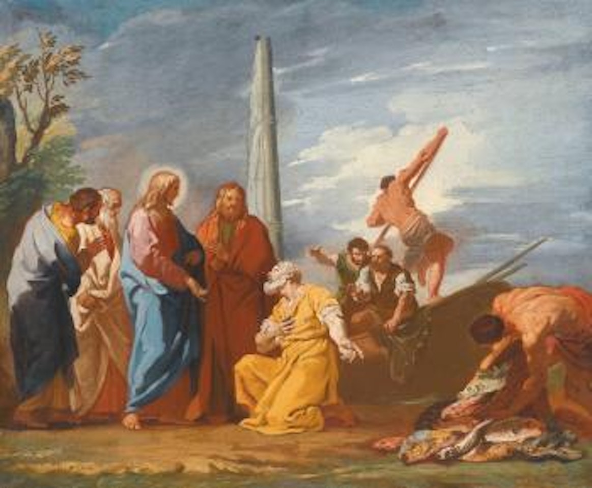 The Calling Of Saint Peter by Venetian School