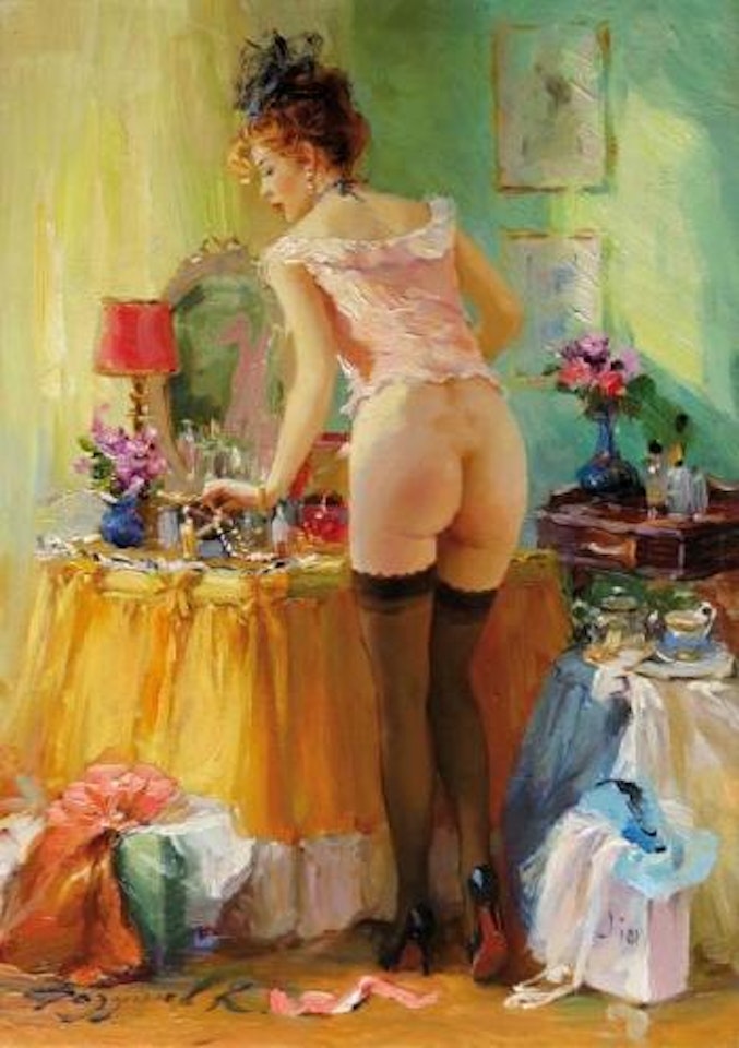 Au petit matin by Constantin Razoumov