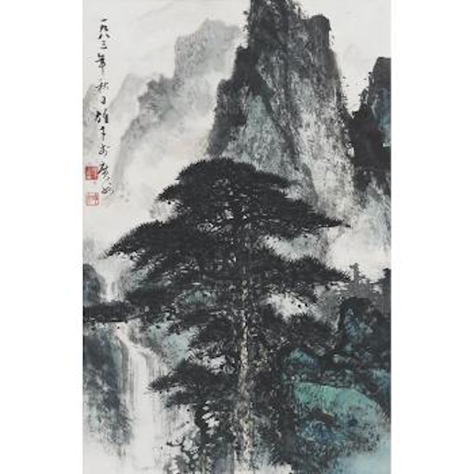 Landscape by Li Xiongcai