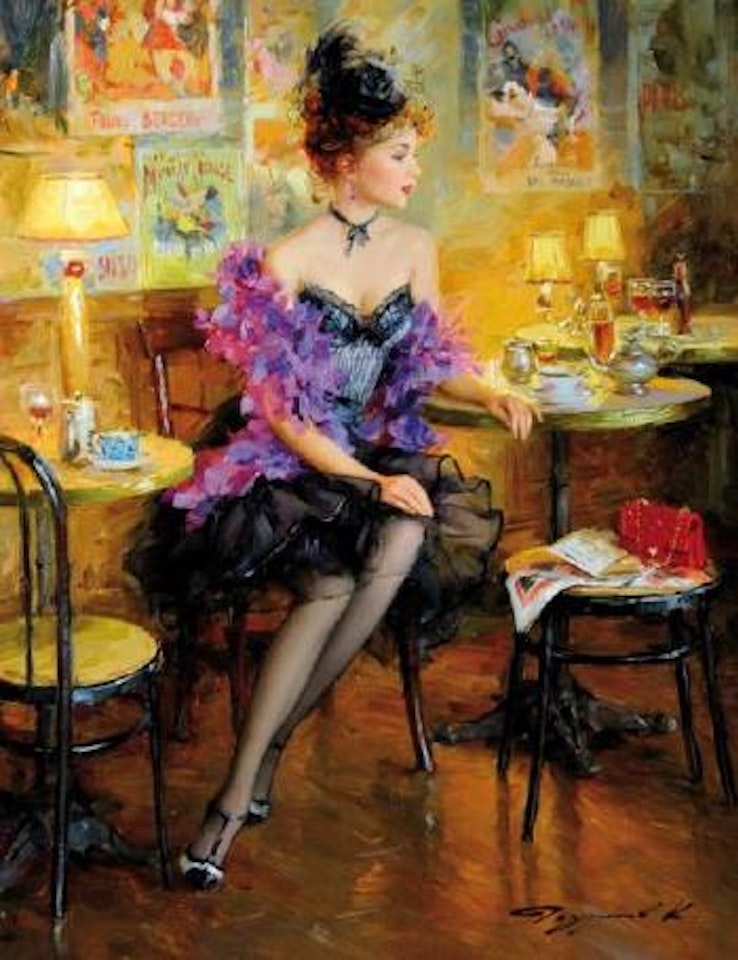 Une parisienne by Constantin Razoumov
