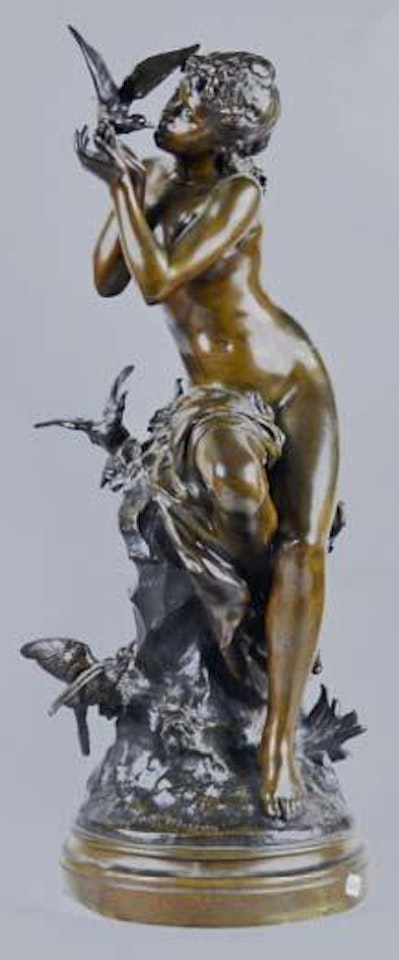 La becquée by Mathurin Moreau