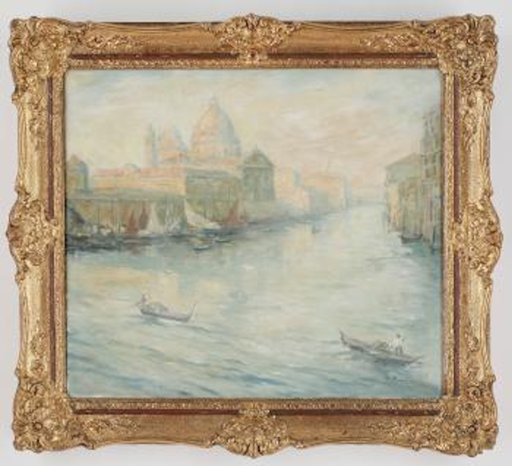 Motiv från Canal Grande Venedig by Otto Pippel