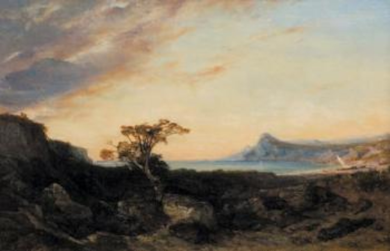 Anse en Méditerranée by Félix Ziem