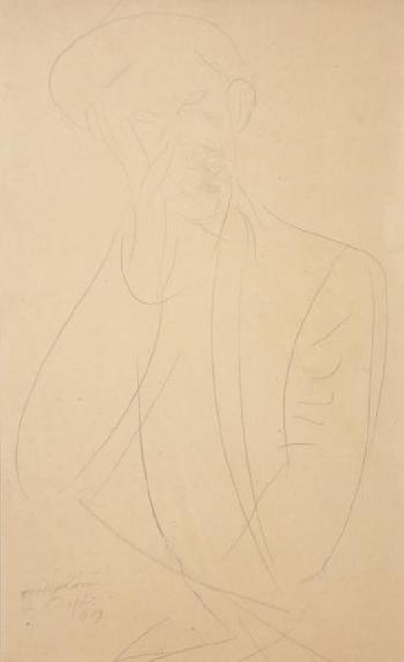 Portrait de Maurice Utrillo by Amedeo Modigliani