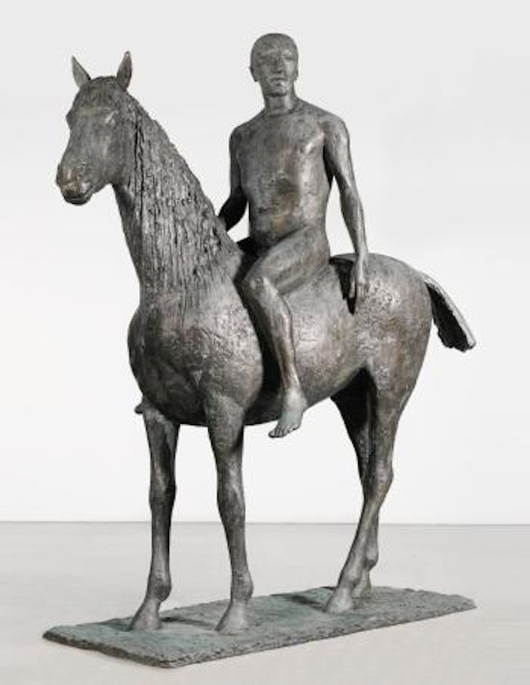 Horse And Rider by Elisabeth Frink