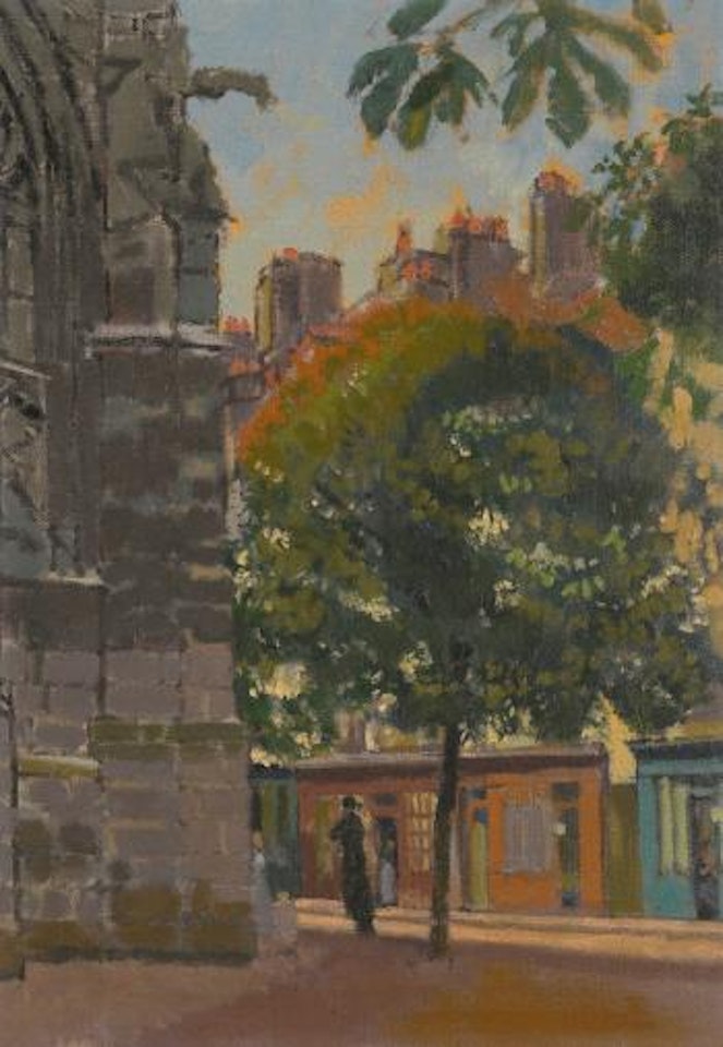 St. Rémy: Chevet De L'église by Walter Richard Sickert