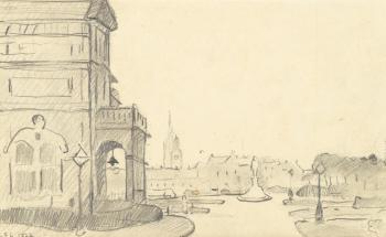 Peel Park, Salford by Laurence Stephen Lowry