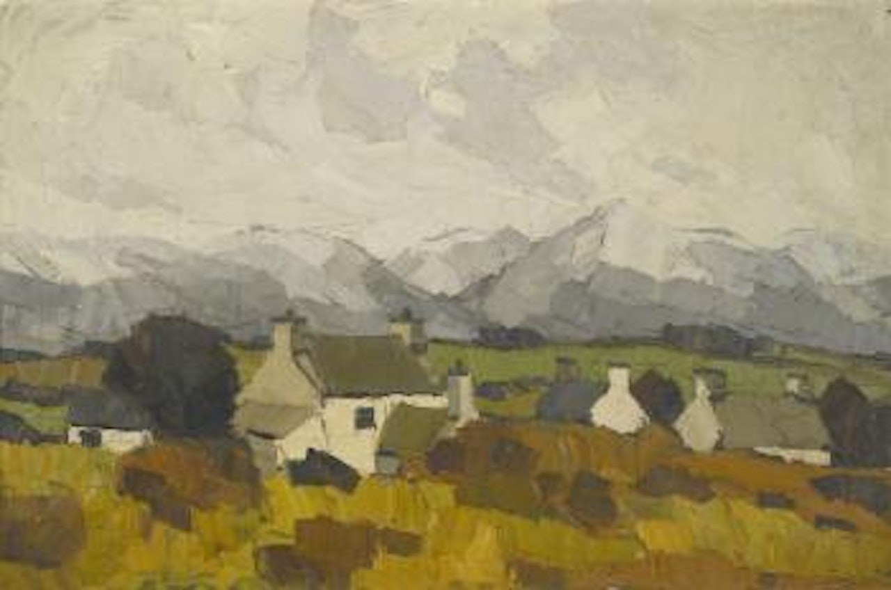 Mountains From Llandudno by Kyffin Williams