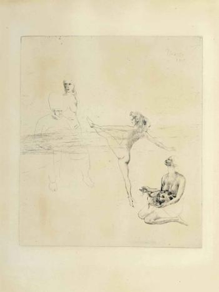 SalomÃ©, from La Suite des Saltimbanques by Pablo Picasso
