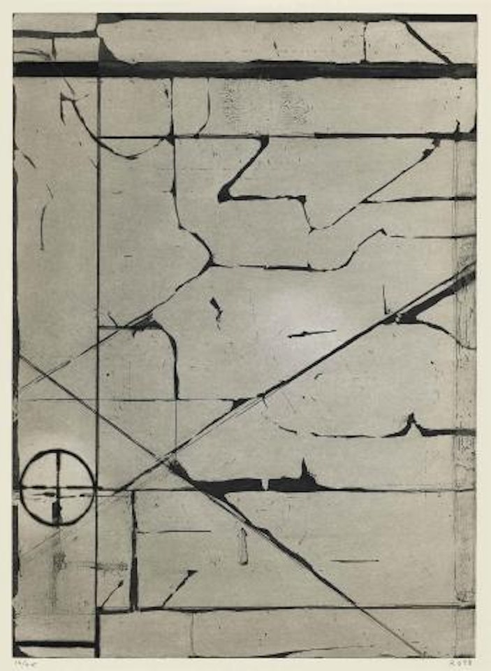 Aquatint with Drypoint Halo, from Five Aquatints with Drypoint by Richard Diebenkorn