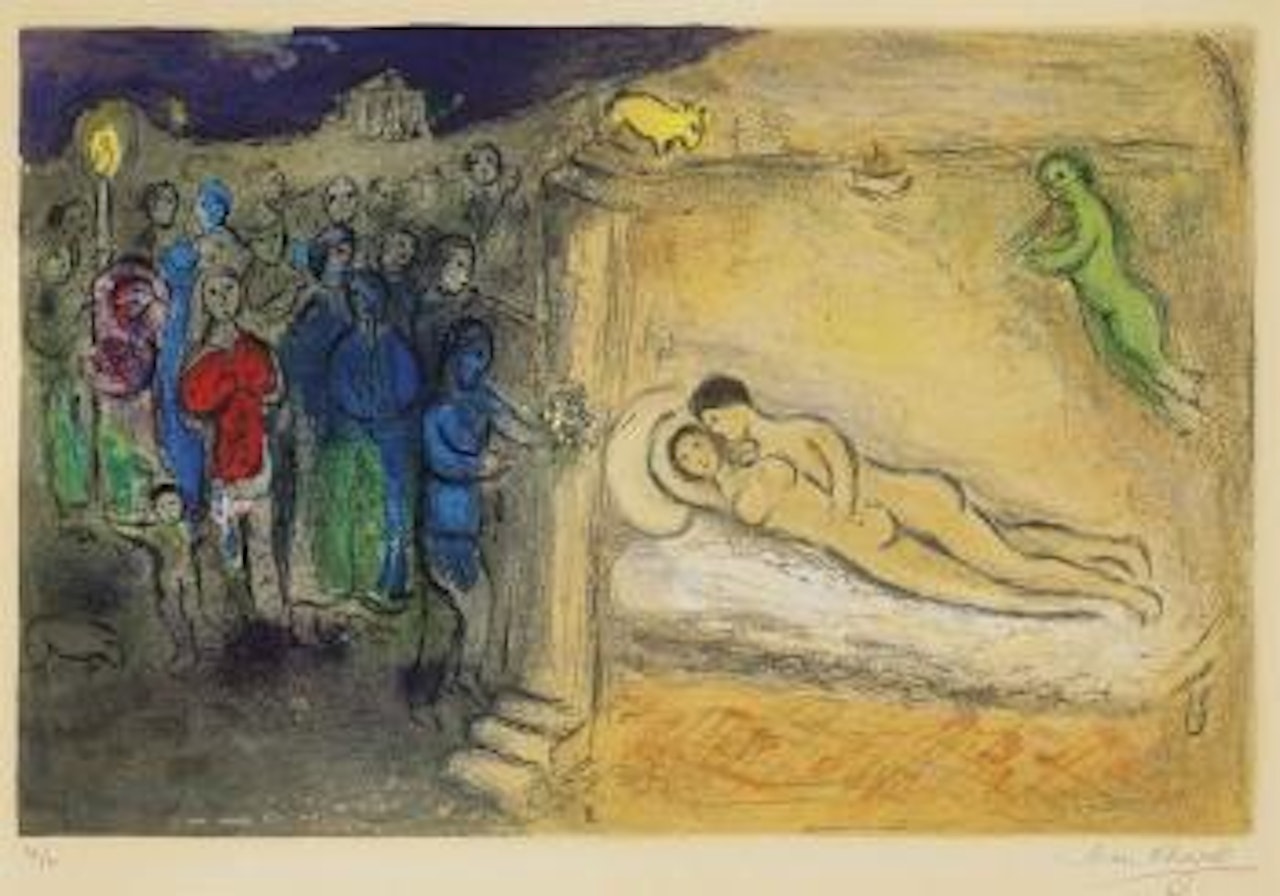 Hyménée, from Daphnis et Chloé by Marc Chagall