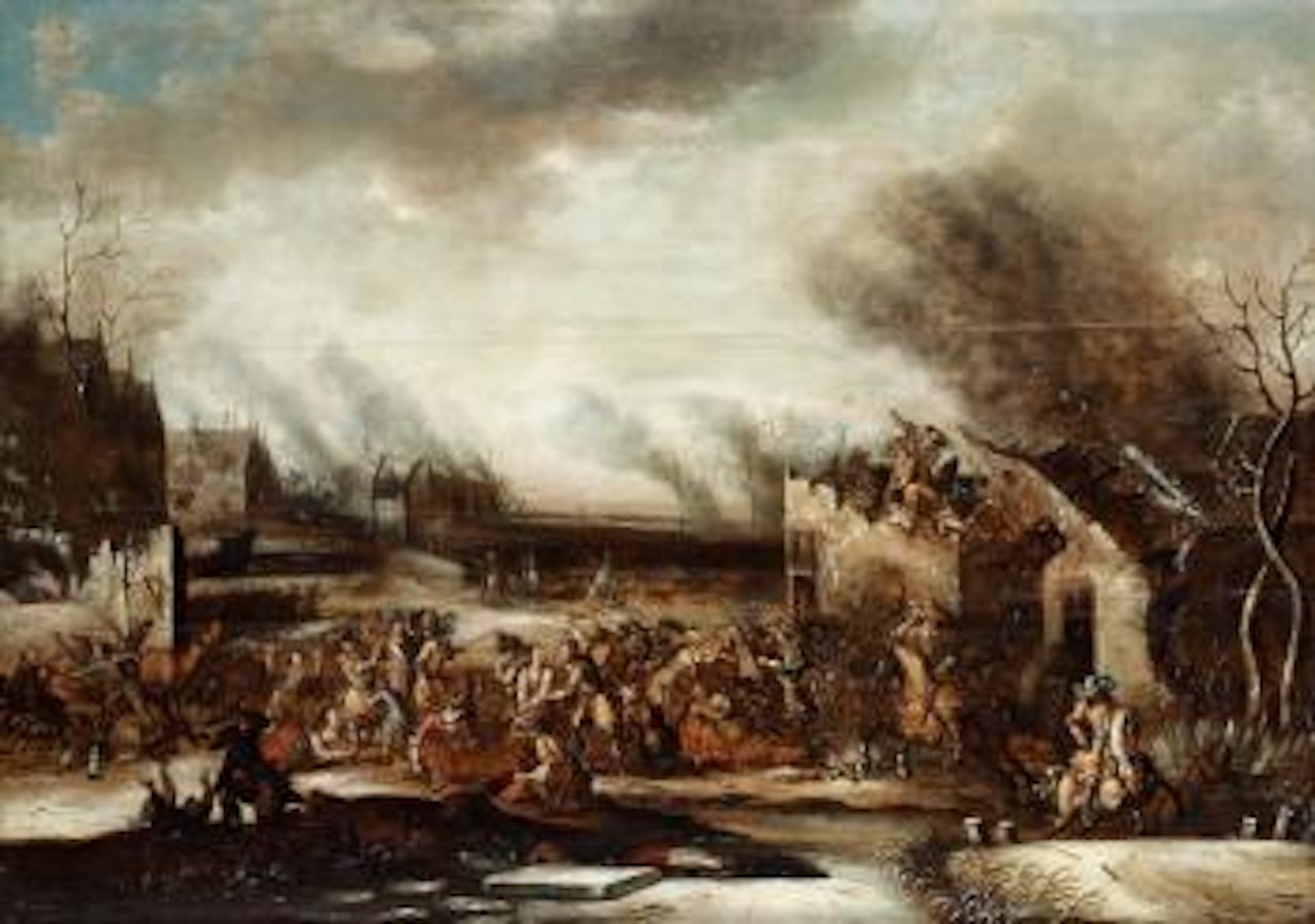 Belägringen by Joost Cornelisz Droochsloot
