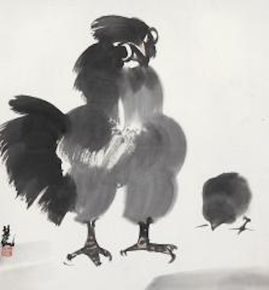 Birds by Lin Fengmian