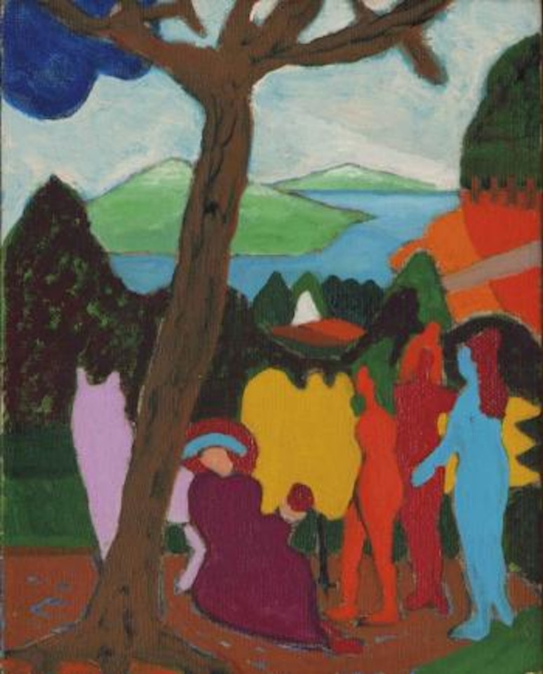 Judgement of Paris (Cranach) by Bob Thompson