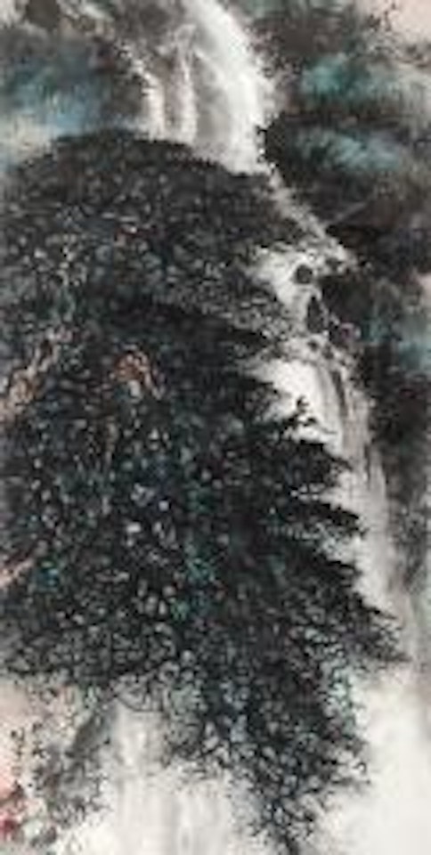 Landscape by Li Xiongcai