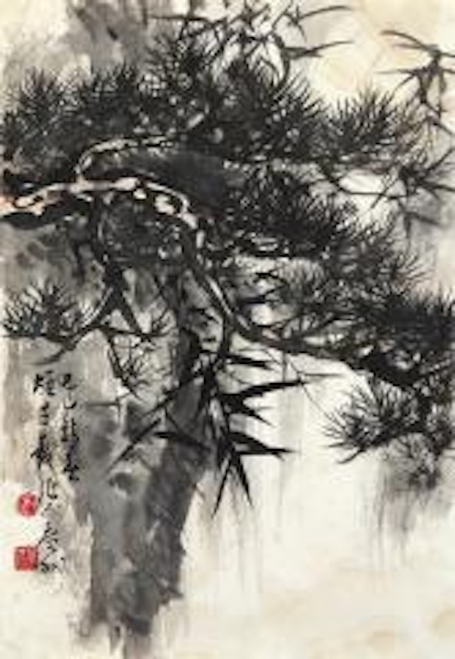 Pine tree by Li Xiongcai
