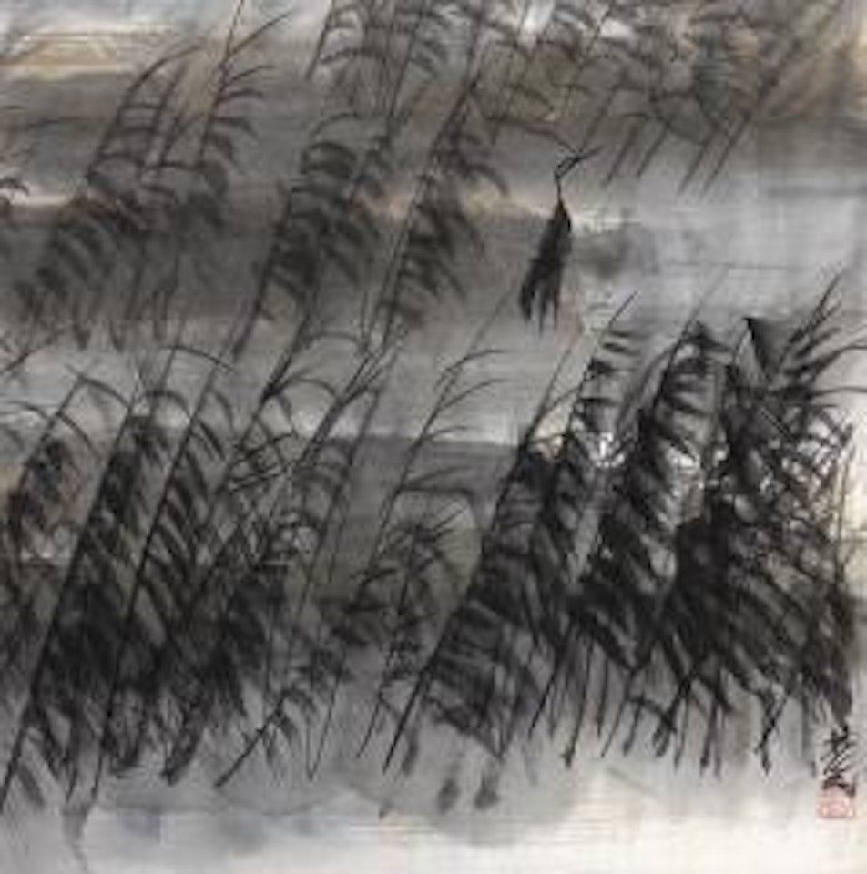 Bird by Lin Fengmian