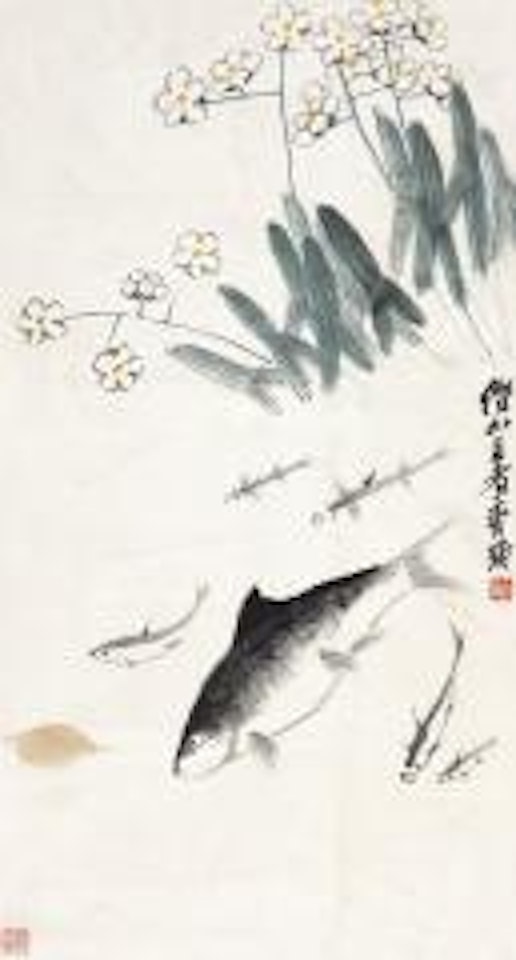 Fish by Qi Baishi