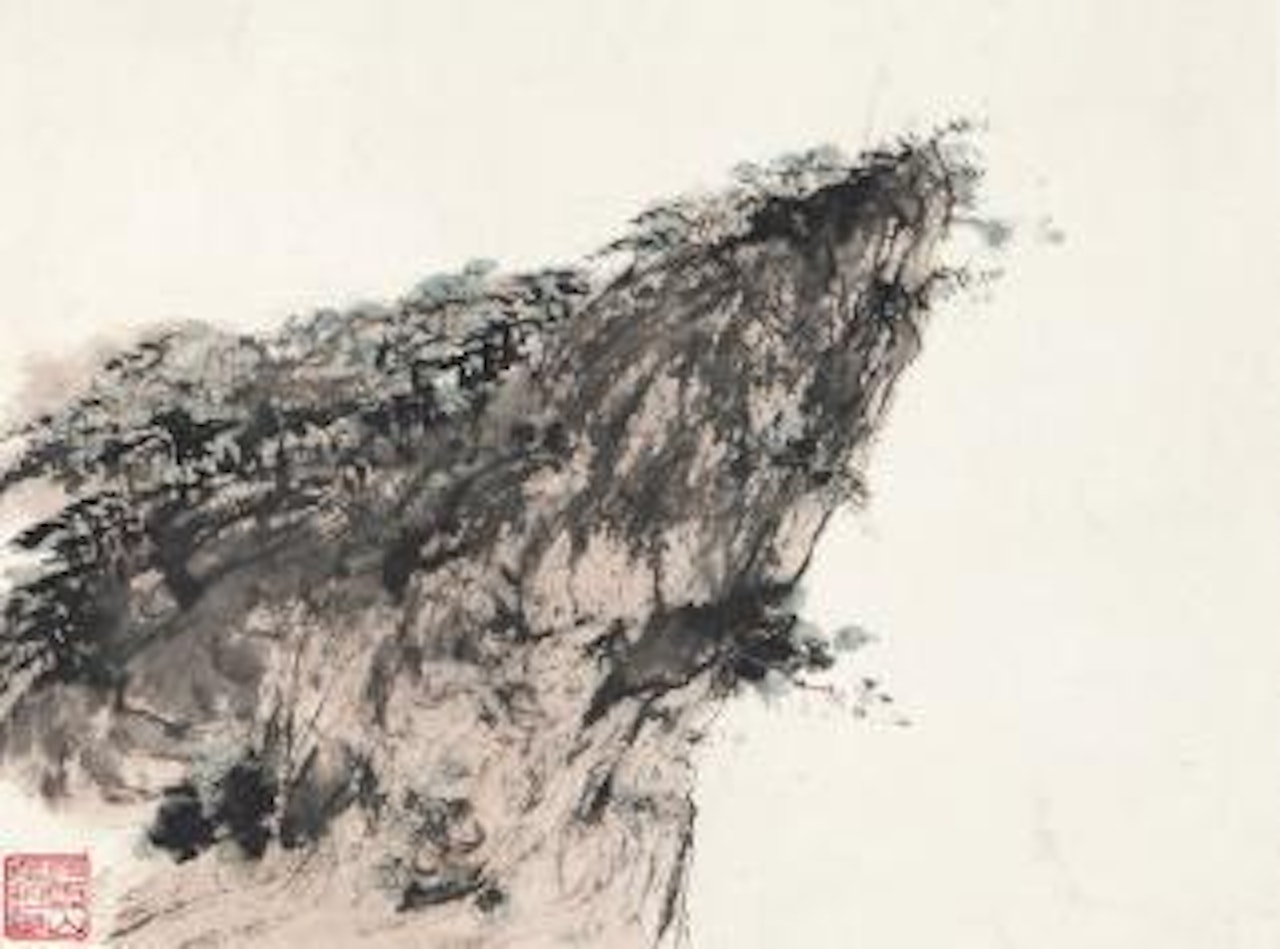 Landscape by Fu Baoshi