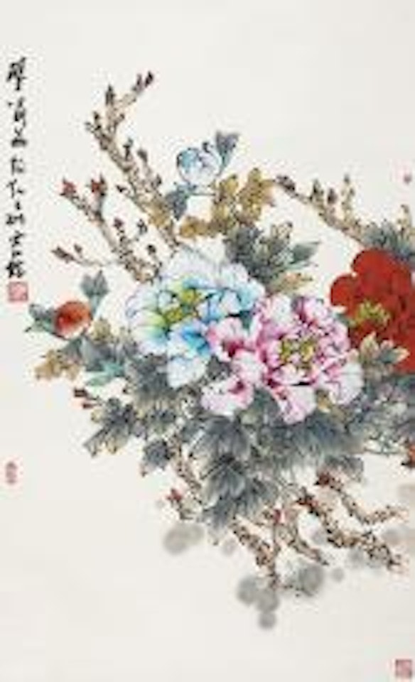 Flowers by Zheng Naiguang