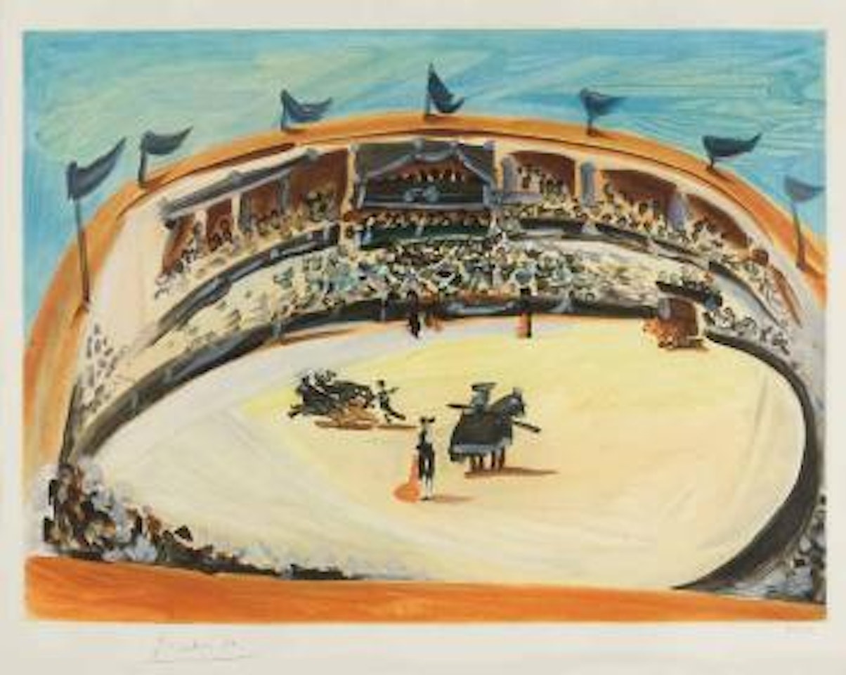 La Corrida by Pablo Picasso