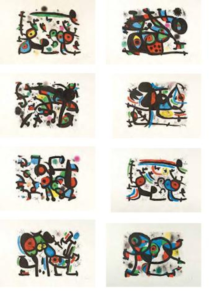 Allegro Vivace by Joan Miró